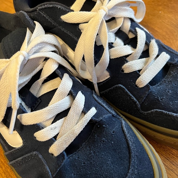 Vans Dark Blue and White Sneakers, Men’s 8 - Picture 5 of 8